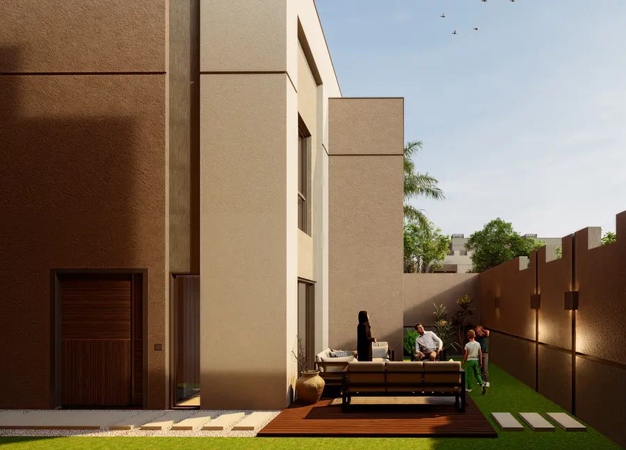 Villa Tip C · Bahçe