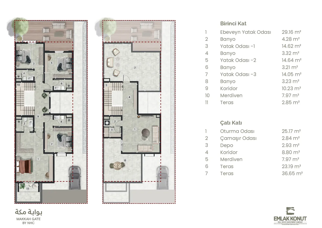 Villa A — 1. kat